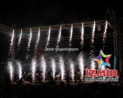 Işık Selalesi Gösterisi İzmir Organizasyon